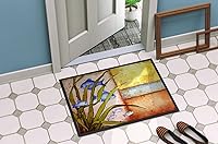 Vista 145 de Caroline's Treasures PJC1117JMAT - Felpudo para puerta delantera de 24 x 36 pulgadas, tapete antideslizante lavable de pelo bajo, 24 x 36 pulgadas