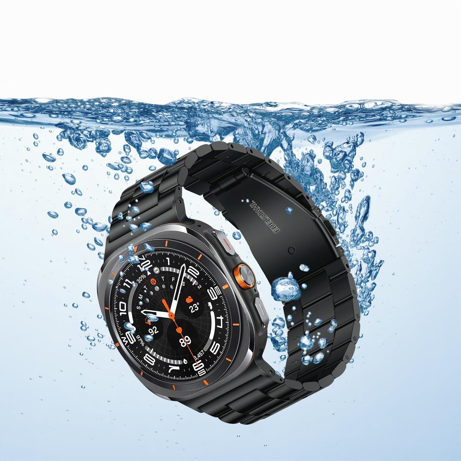 Anlinser Kompatibel mit Samsung Galaxy Watch Ultra 2/1 Armband 47mm