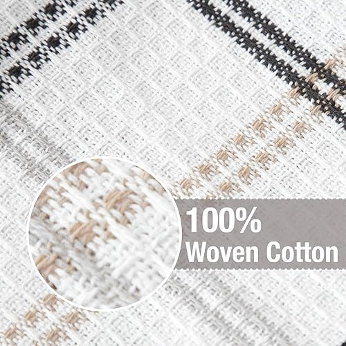 Vista 2 de T-Fal Premium Waffle Dish Cloths: Highly Absorbent, Super Soft Long Lasting - 100% Cotton, 12"x13" Flat Waffle Dish Towel for Cleaning & Drying