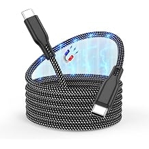Magnetic Coiled USB C to USB C Cable 60W 3.3FT, Winding Fast Charger Cord