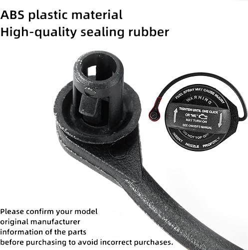Miniatura 4 de Tapa interior del depósito de combustible, cubierta de sellado para tanque de gasolina automotriz compatible con vehículos Volkswagen, vehículos