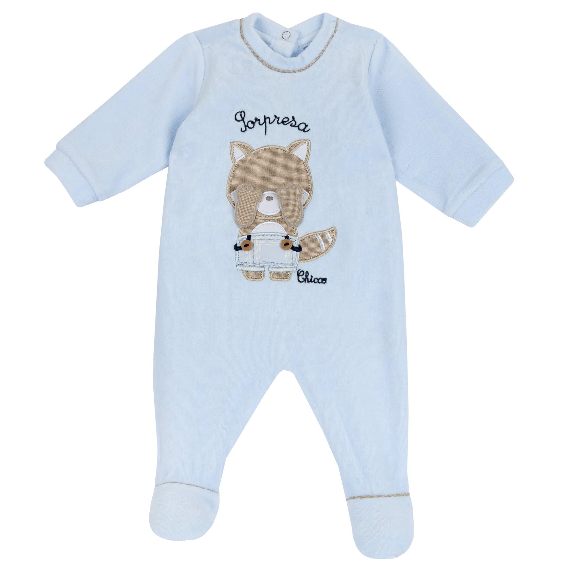 Ciniglia Neonato Maschio Tutine Neonato Manica Lunga Tutine