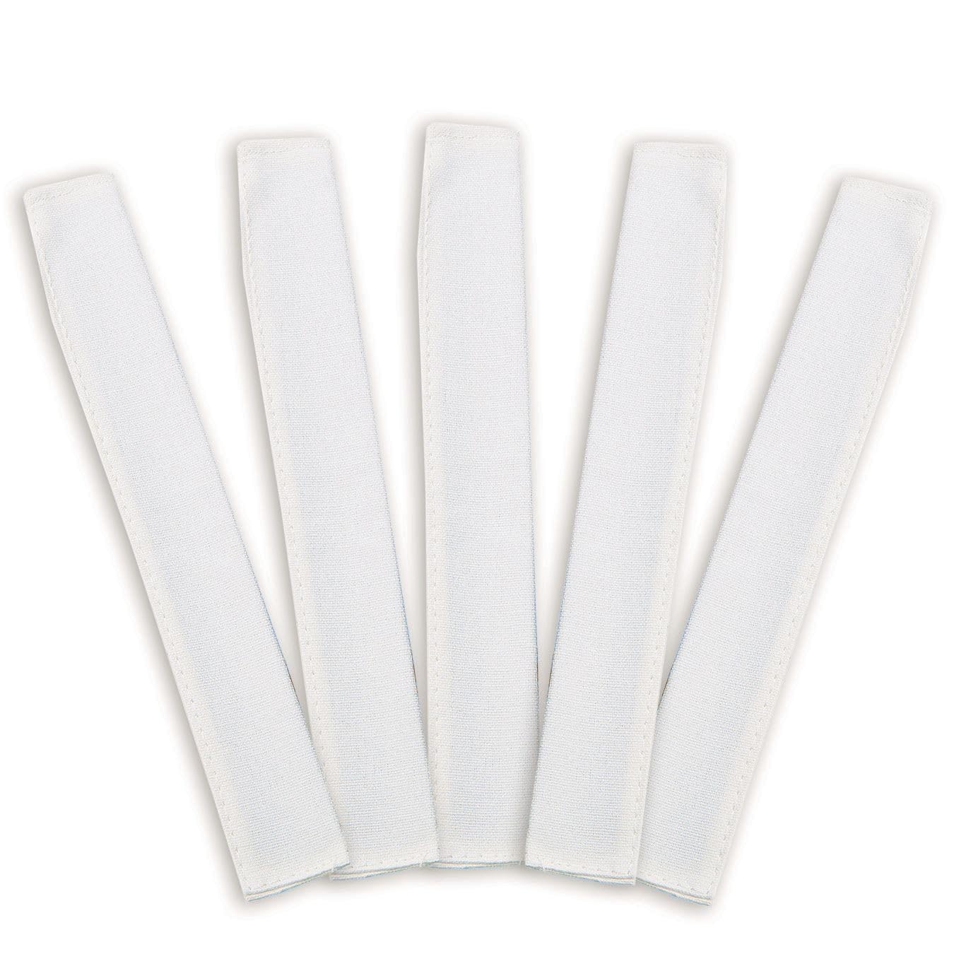 S&S Worldwide Color-Me™ Fabric Slap Bracelets - 1” x 9” - Pack of 48 for Creative Fun!