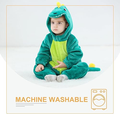 Miniatura 91 de TONWHAR Baby Boy's Girl's Animal Bodysuit Infant And Toddler's Romper Jumpsuit Halloween Costume Partywear Mono marrón