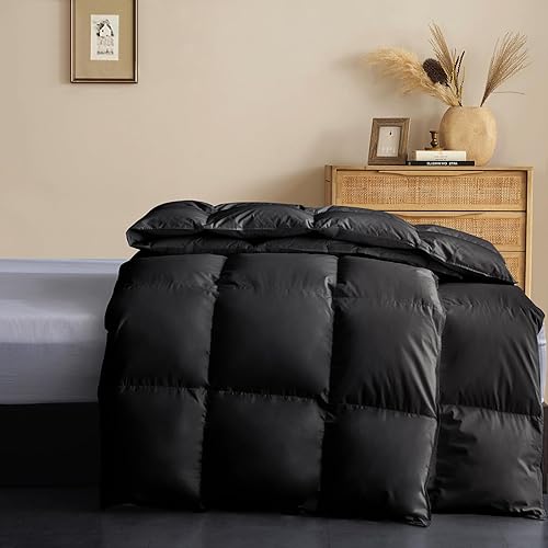 Cosybay Feather Comforter - All Season,Black,King
