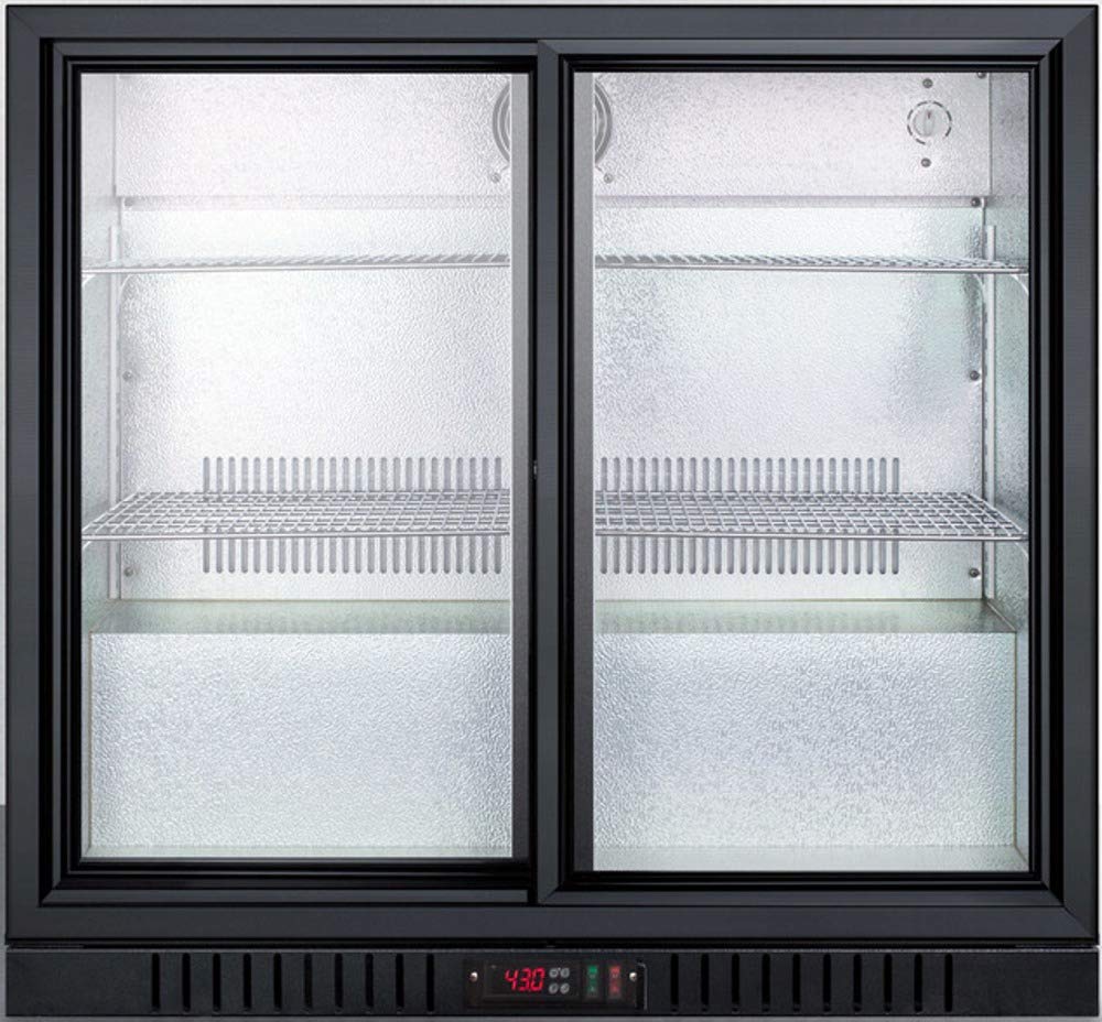 Summit Appliance SCR700BCSS 7.4 cu ft Beverage Cooler Black
