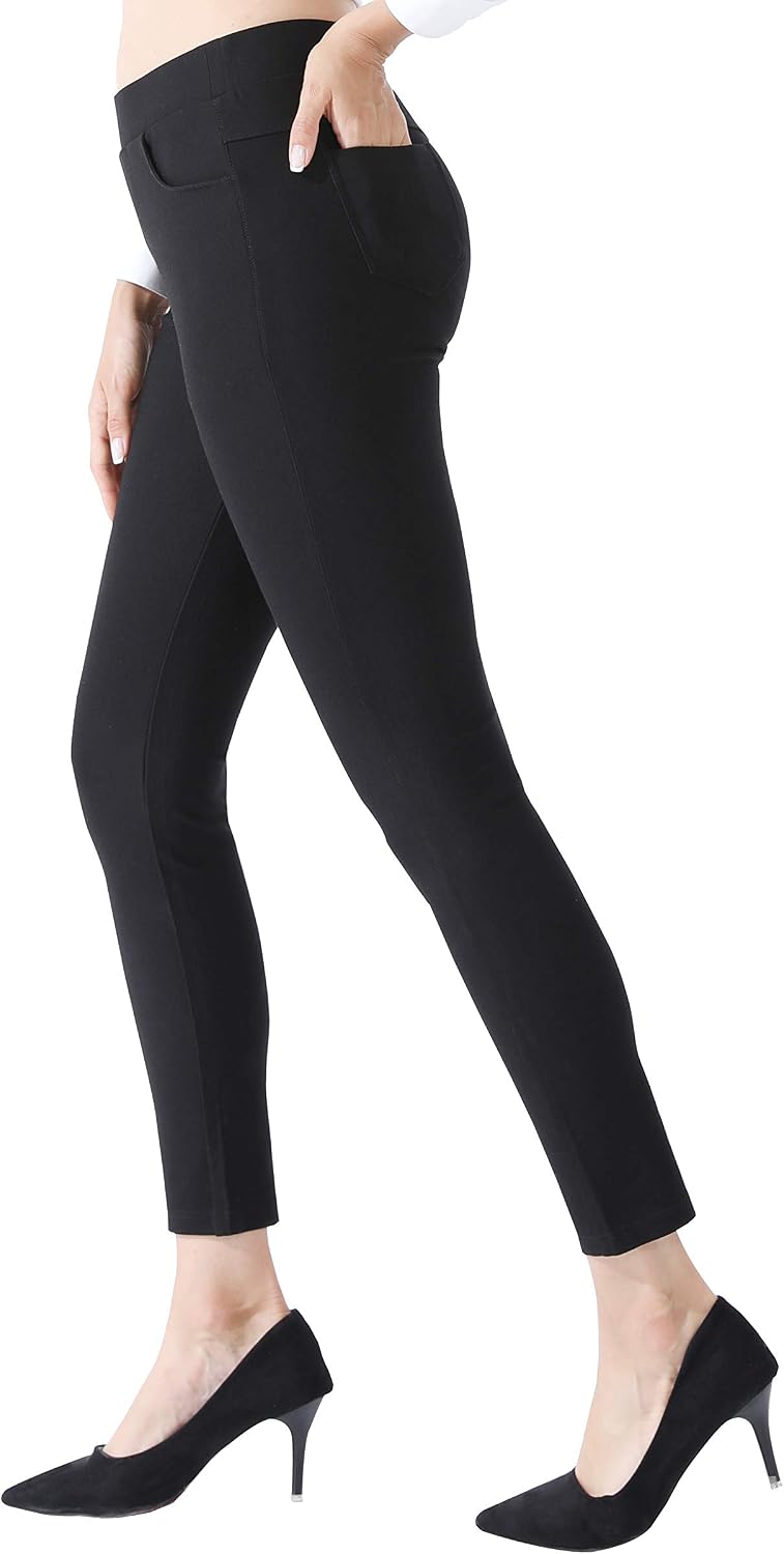 NATIYA Women Mide-Rise Stretch Skinny 