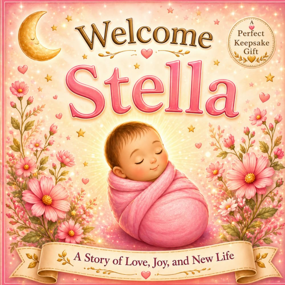 Welcome Stella: A Story of Love, Joy, and New Life (Three Hearts Baby Books (Stella))