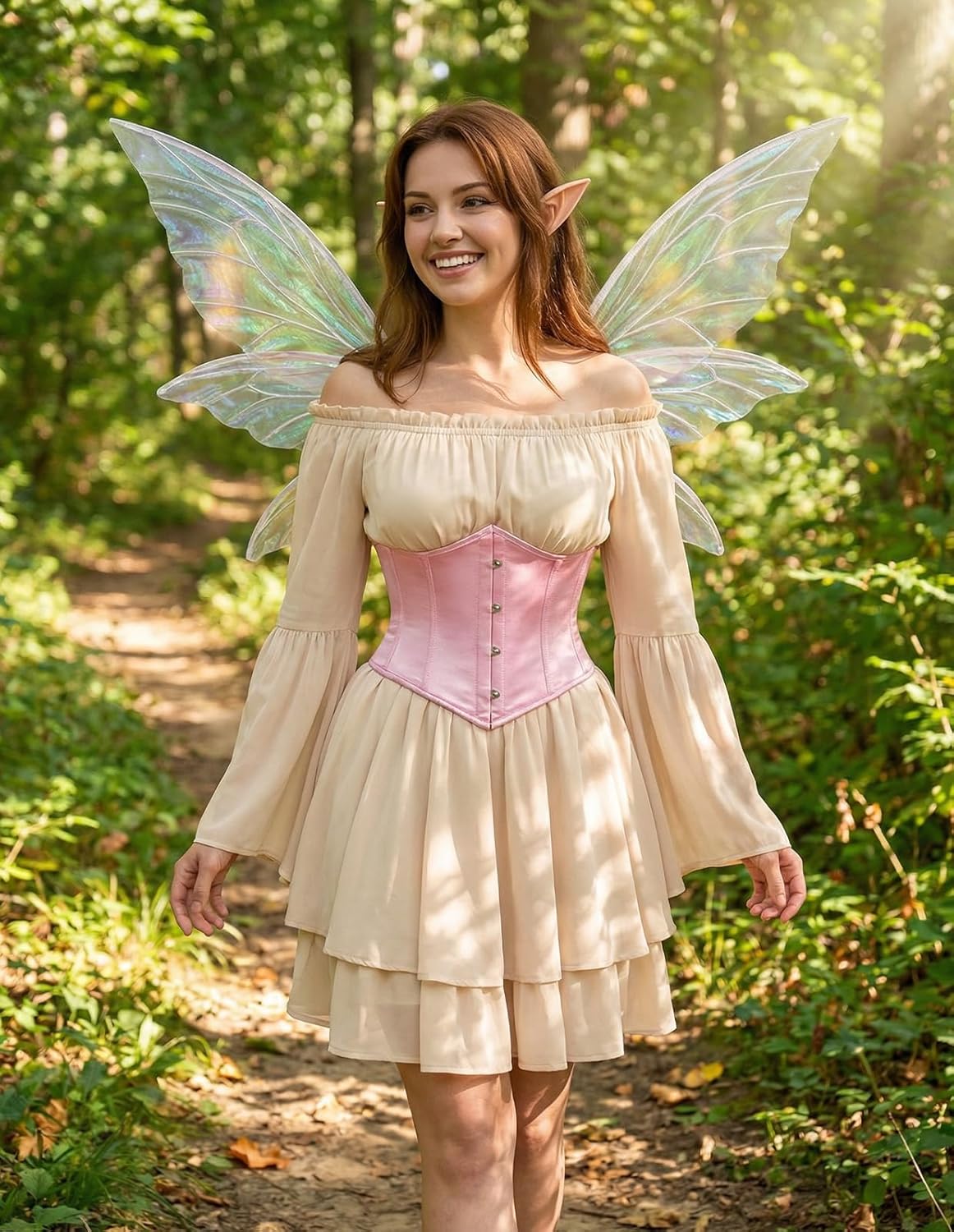 Scarlet Darkness Corset Belt for Women Fishbone Wide Waist Corset Pirate Belt - Image 5