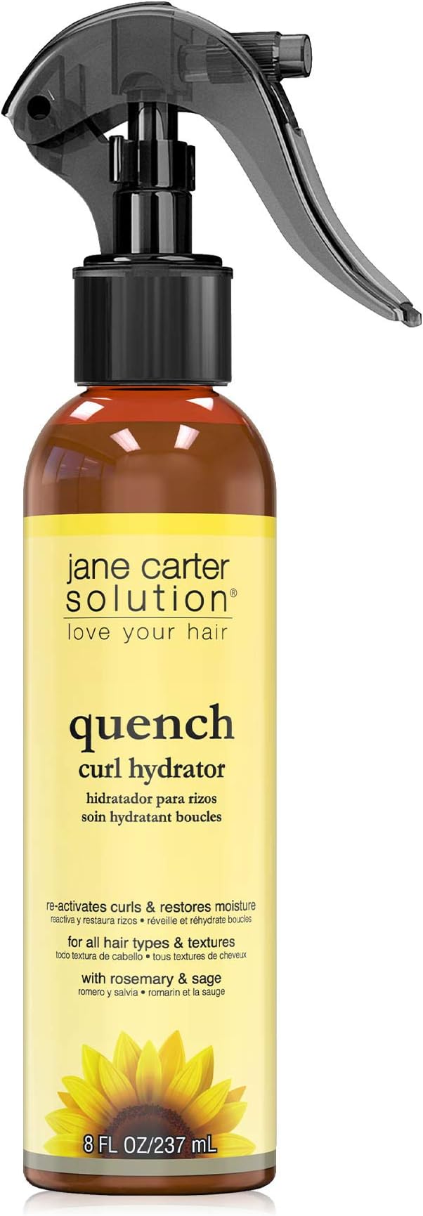 Jane Carter SolutionQuench Curl Hydrating Spray (8oz) - Hydrating, Reduce Frizz, Moisturizing