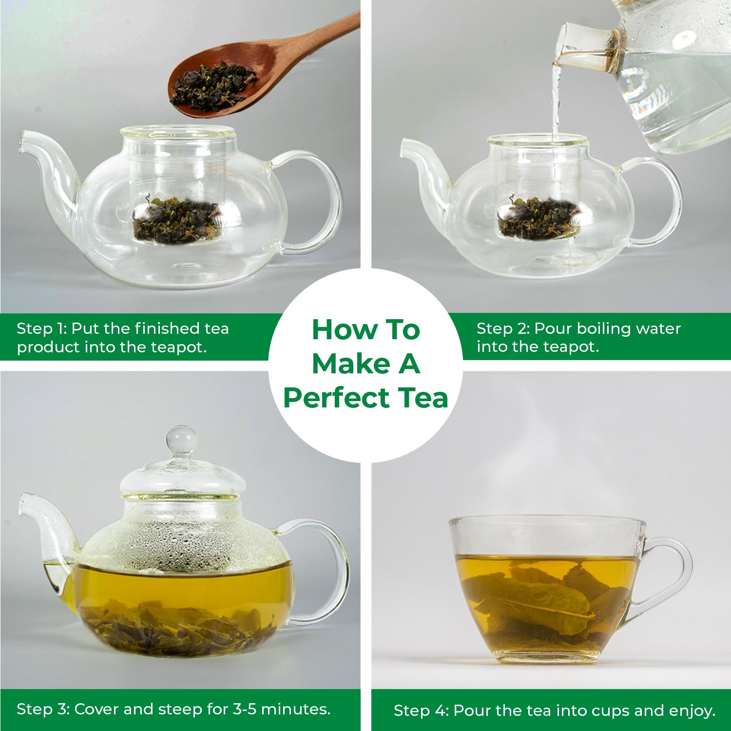 SUNBELEAF Oolong Tea Loose Leaf (5.29 Oz / 150g), Vietnamese Semi-Oxidized Tea Leaves, Naturally Processed for Rich Balanced Flavor & Gentle Aroma, Wellness Tea for Daily Balance, Resealable Zip Pouch