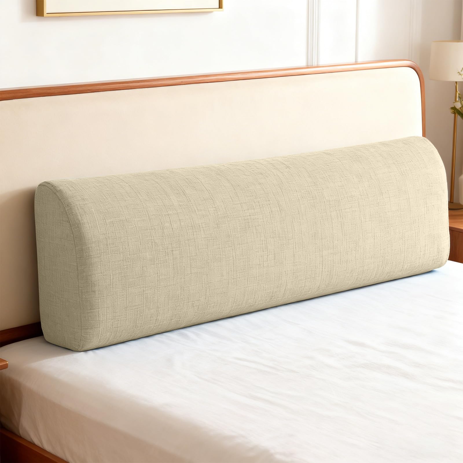 Cojín de espalda ergonómico para cama y sofá, almohadas de apoyo lumbar, ideal para la cabeza, el cuello y la espalda, 180 x 30 x 10 cm, perfecto para relajación y apoyo postural