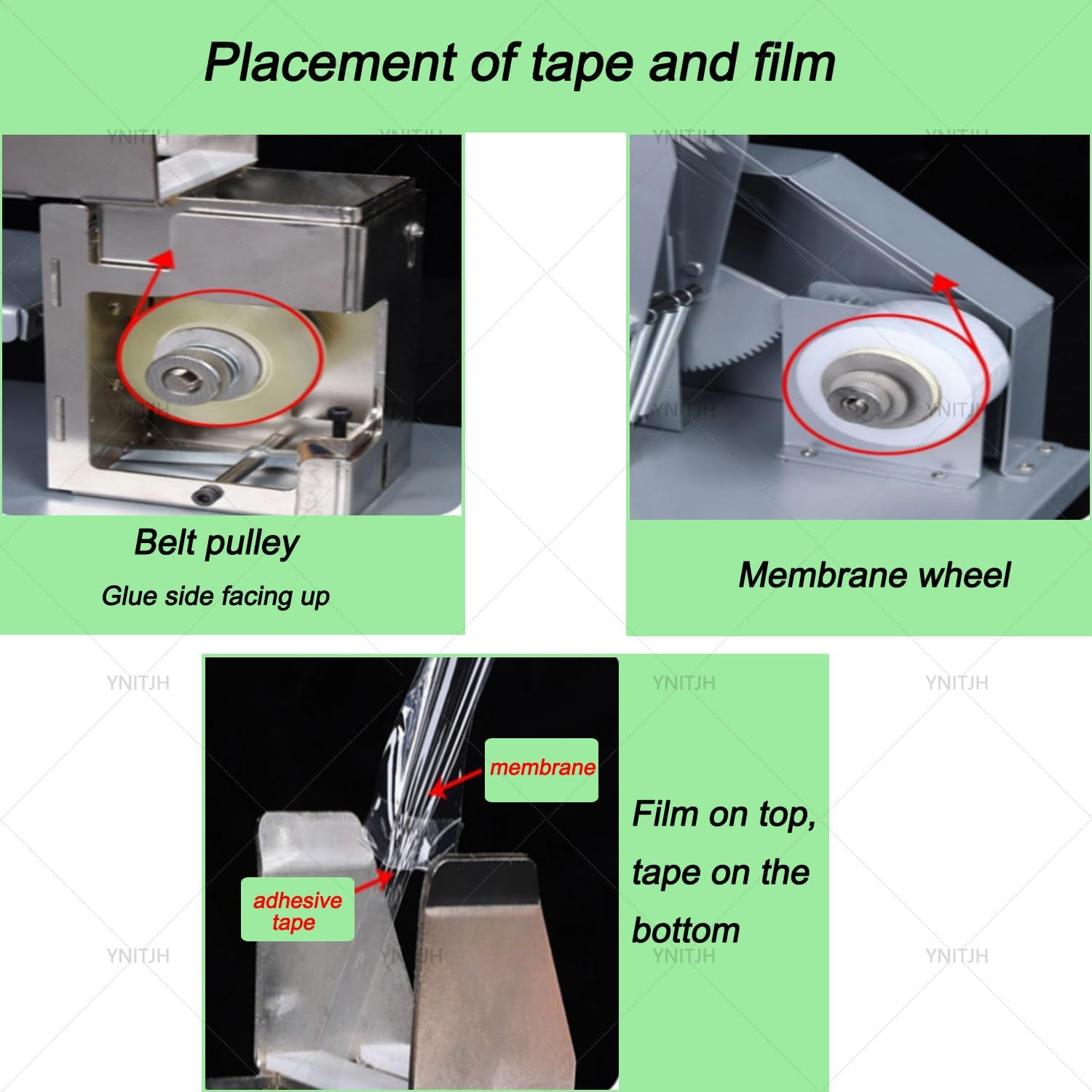 Small Vegetable Strapping Machine,Adjustable Height & Tightness Control,for Supermarkets & Fresh Stores,Multi-Functional for Fruits,Flowers,for Pe/PVC Film Strapping