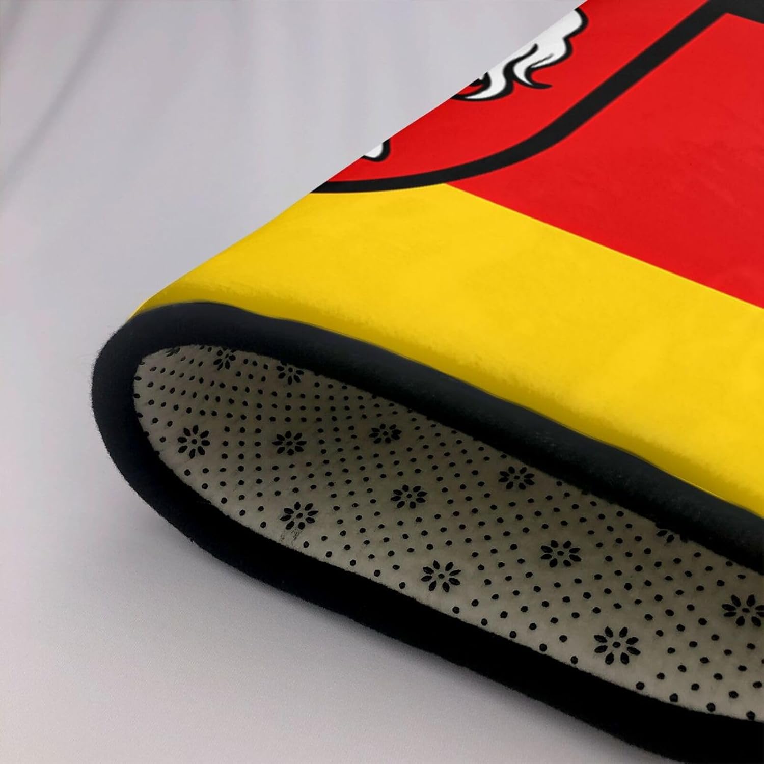 Flag of Lower Saxony Printed Floor mat 80x58 inches, Non-Slip Decorative Carpet for Bedroom and Living Room