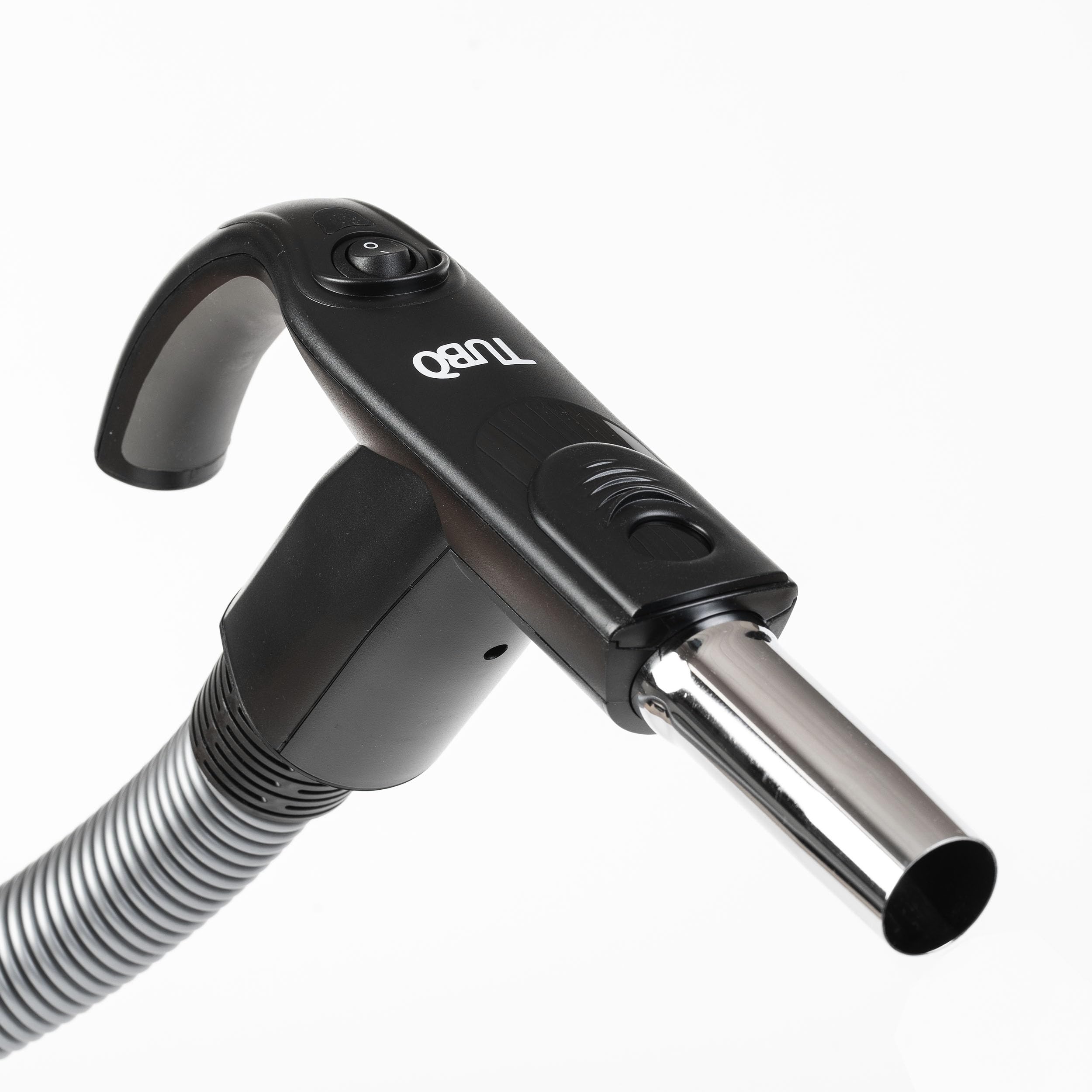 Tubo flessibile aspirapolvere centralizzata 7 mt Tubò Quick Flow con interruttore di avviamento centrale aspirante, ON/OFF regolatore di pressione, tubo universale 32mm, AP233