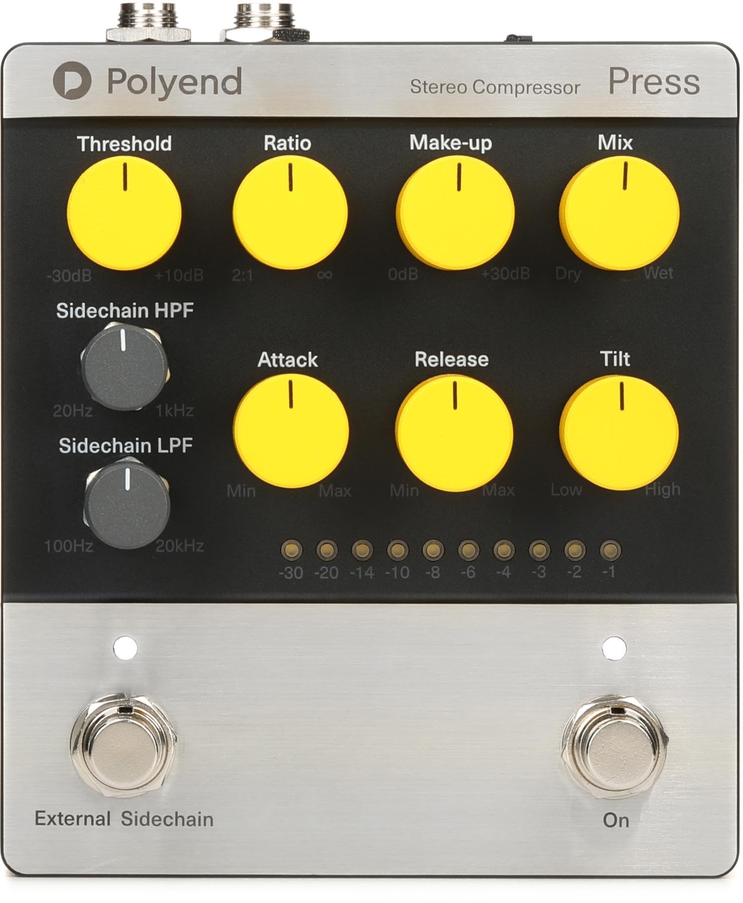 Polyend Press Analog Stereo Compressor Pedal