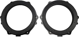 Speaker Adapters Compatible With Porsche 718 911 Boxster Cayenne Cayman Macan Panamera Taycan - Front Doors - For 8" Aftermarket Speakers