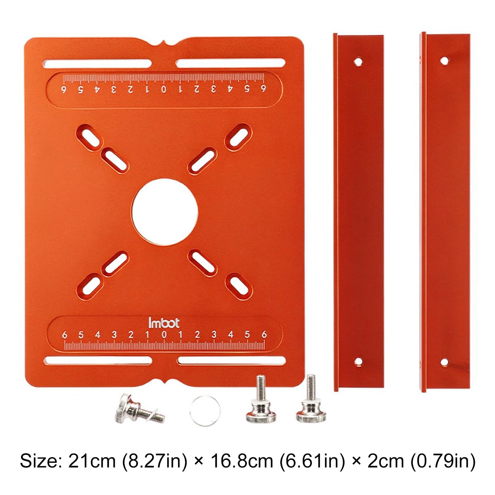 PRECISION WOODWORKING ROUTER DADO JIG SLOT GUIDE ALUMINUM