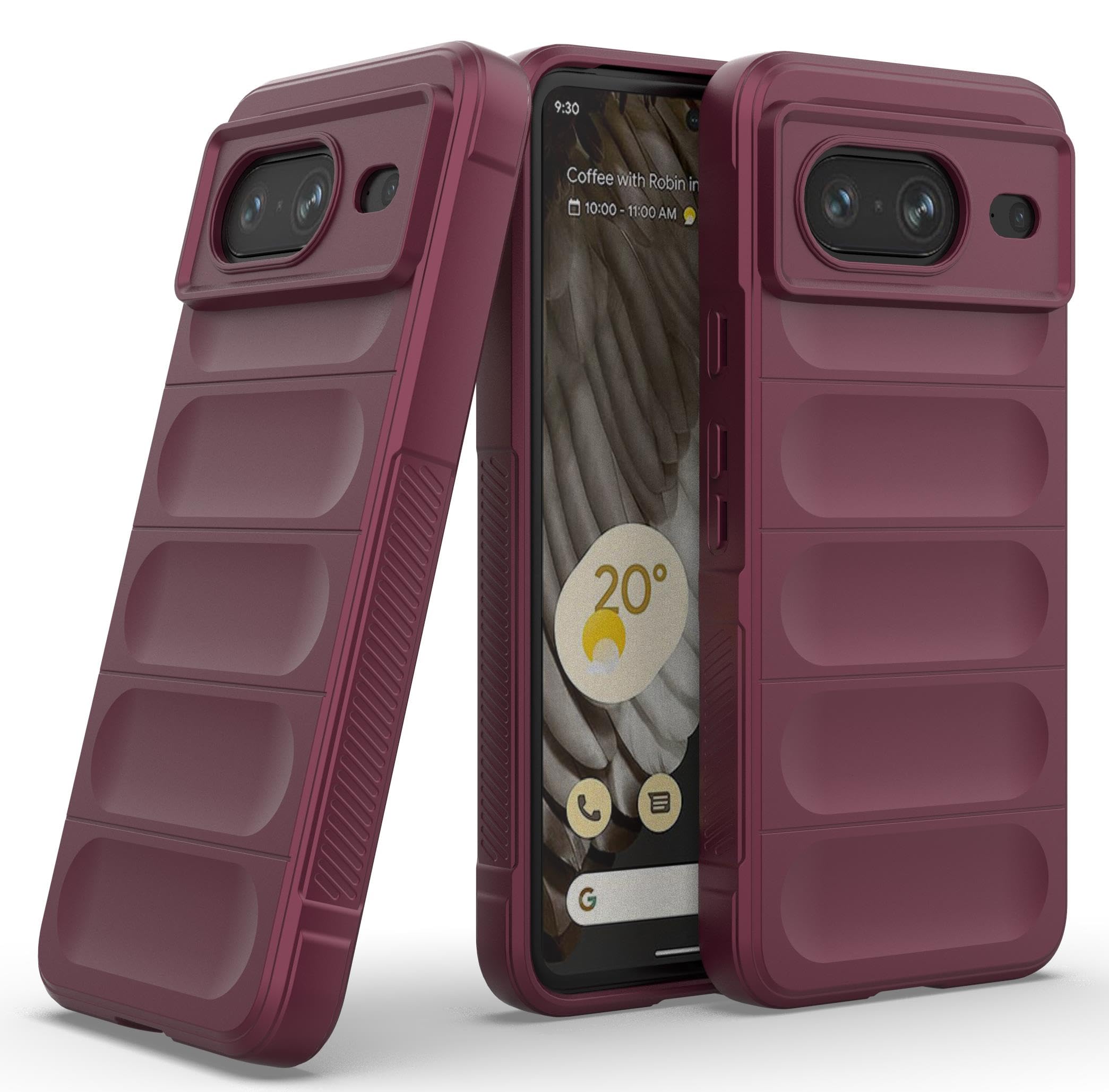 Glasgow Premium Back Case Cover Compatible with [ Google Pixel 8 5G ] Back Case Cover | Drop Protect Liquid Silicon | Camera Protection | Maroon (B0CSVZ5S95) Amazon Price History, Amazon Price Tracker