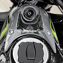 Resin Bike Autocollant Moto Compatibles avec Kawasaki Z650 2024 Noir. Protection Zone de Clé Contre Les Chocs et Les Éraflures. Autocollant 3D Résinés Made in Italy