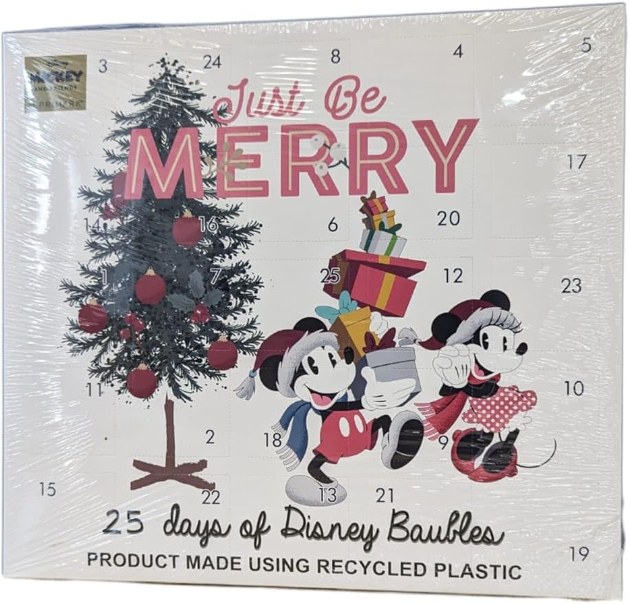 Magical 25 Days of Disney Mickey and Minnie Bauble Advent Calendar