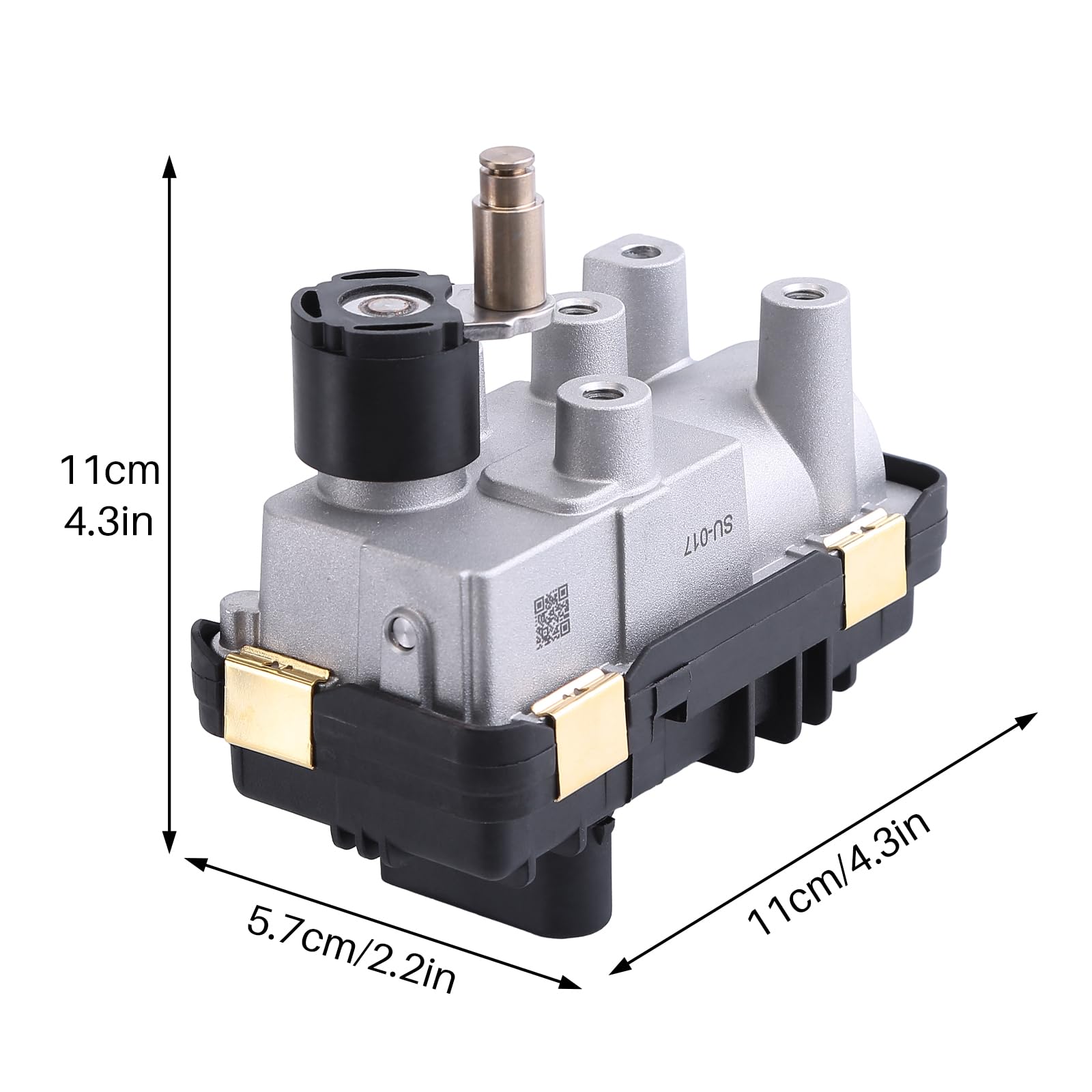 Huamengyuan Turbocharger Actuator Compatible with 1 2 3 4 5 X3 X4 2.0D 150PS-190PS 54409700024 6NW010430-18 Turbo Boost Regulator Actuator Motor