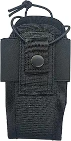 Bolsa para Walkie-Talkie, Estojo para Rádio de Duas Vias, Estojo Universal para Transporte (Preto)