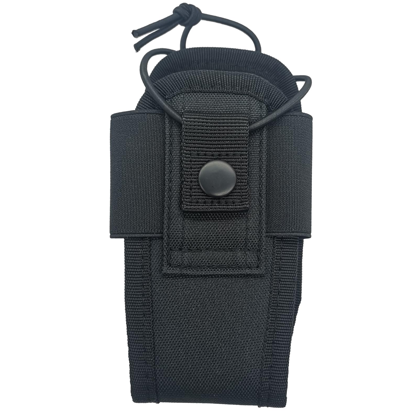 Walkie Talkie Pounch Two Way Radio Holster Holder Case Universal Carrier Bag (Black)