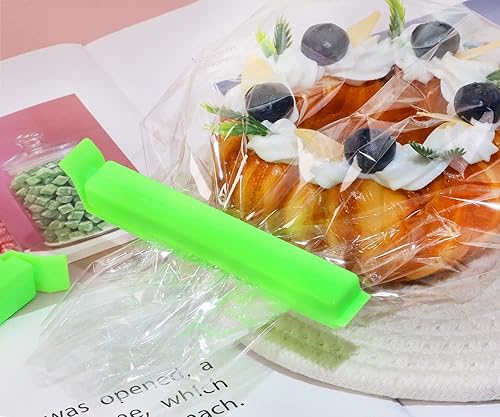 Miniatura 5 de PENTA ANGEL Clips de sellado de bolsas, 20 piezas reutilizables de plástico coloridos, pinzas para bolsas de pan para el hogar, cocina, alimentos,