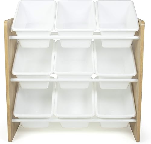 Miniatura 6 de Humble Crew Estantería de almacenamiento para libros para niños con organizador de juguetes y contenedores