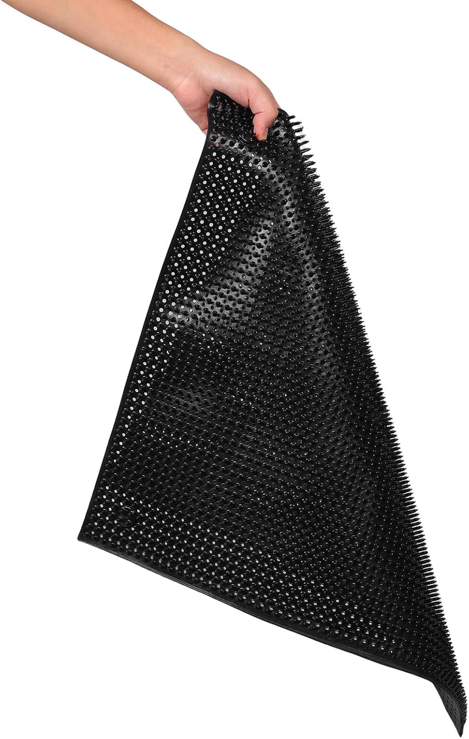 NUOBESTY Cattle Brush Scratcher Post 50x55cm for Farm Livestock Itch Relief, Cow and Horse Scratch Pad for Ranch Grooming Supplies