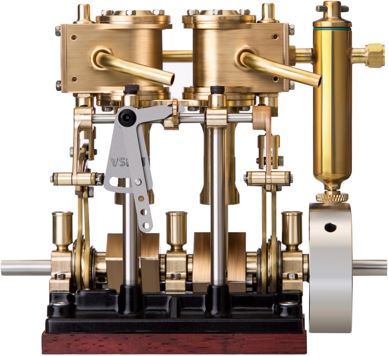 KACIO LS2-13S engine showing the reversing mechanism