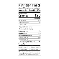 Vista 5 de Yaxa Saver, Galletas tipo sándwich dúplex, sabor a chocolate, 25 onzas