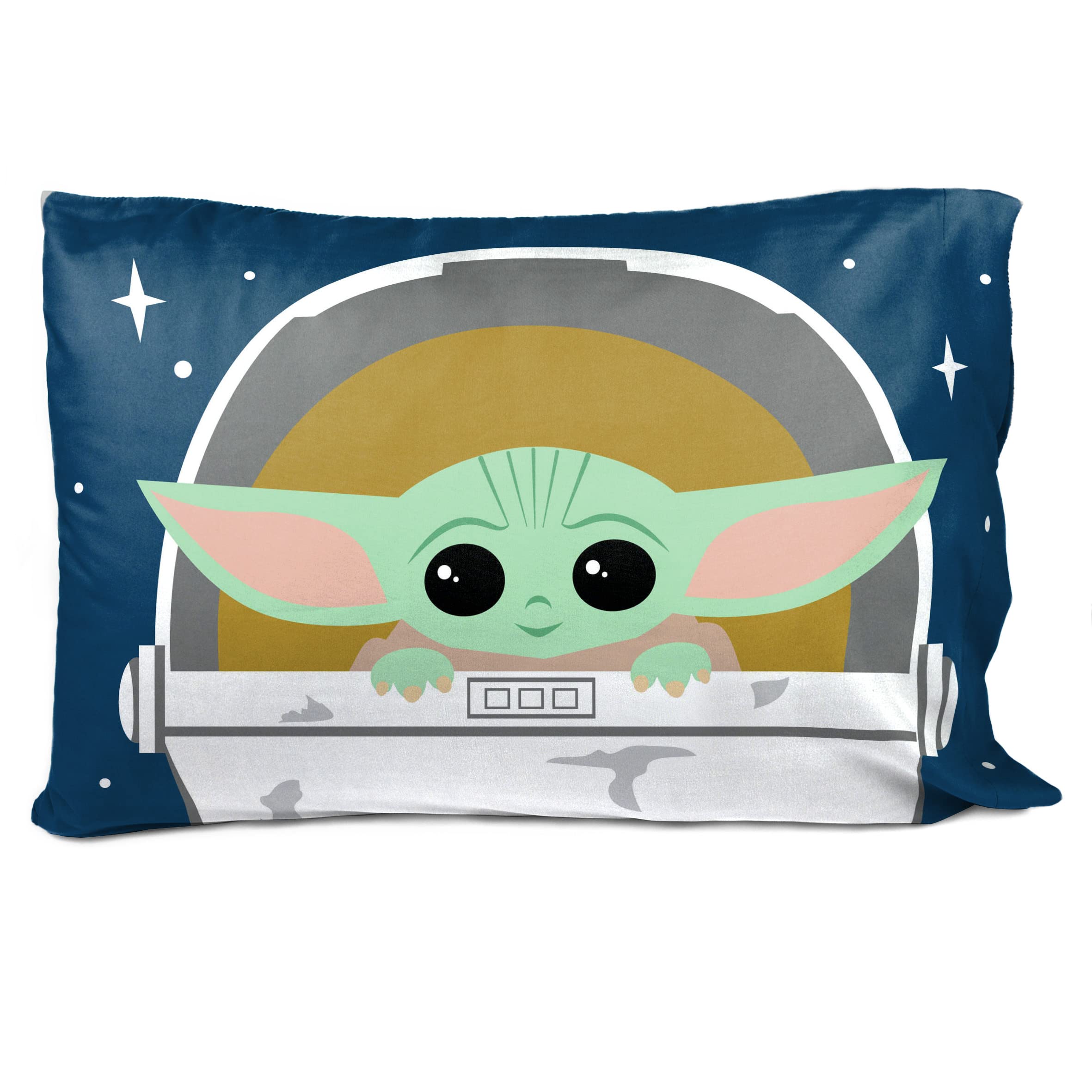 Drap-Housse Star Wars The Mandalorian The Cutest Bounty 100% Coton - Lit Double