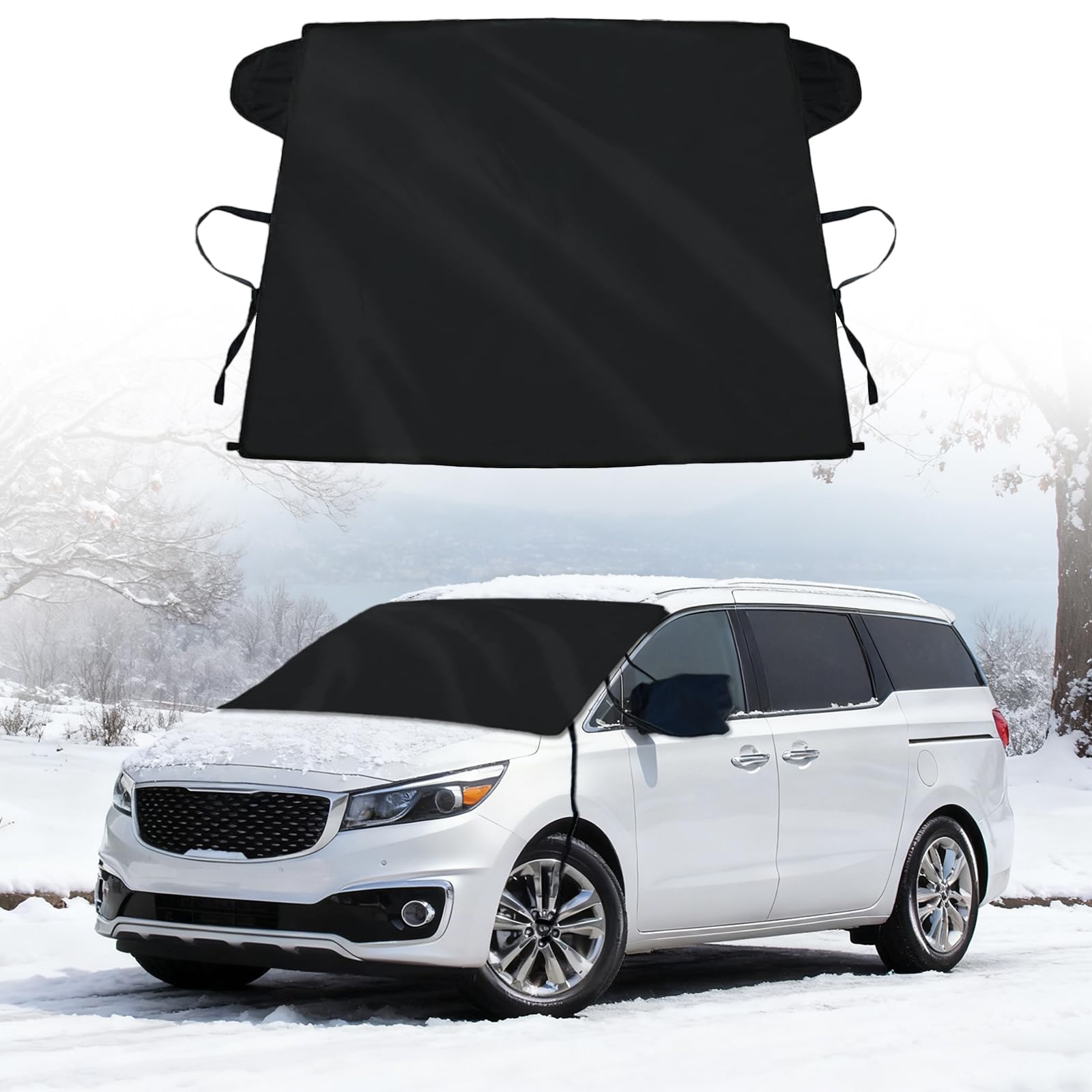 Windshield Cover for Ice and Snow for Kia Carnival 2022-2024 2025 2026