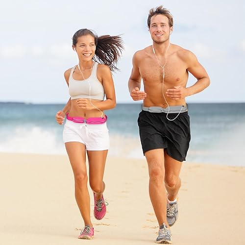 Miniatura 3 de CNUAS Slim Running Belt for Women & Men Phone Holder for Running Fits ALL Phones Runners Fanny Pack Fishing Belt, iPhone Running