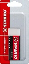Borracha Técnica STABILO Supreme, Branca, Blister com 1 unidade