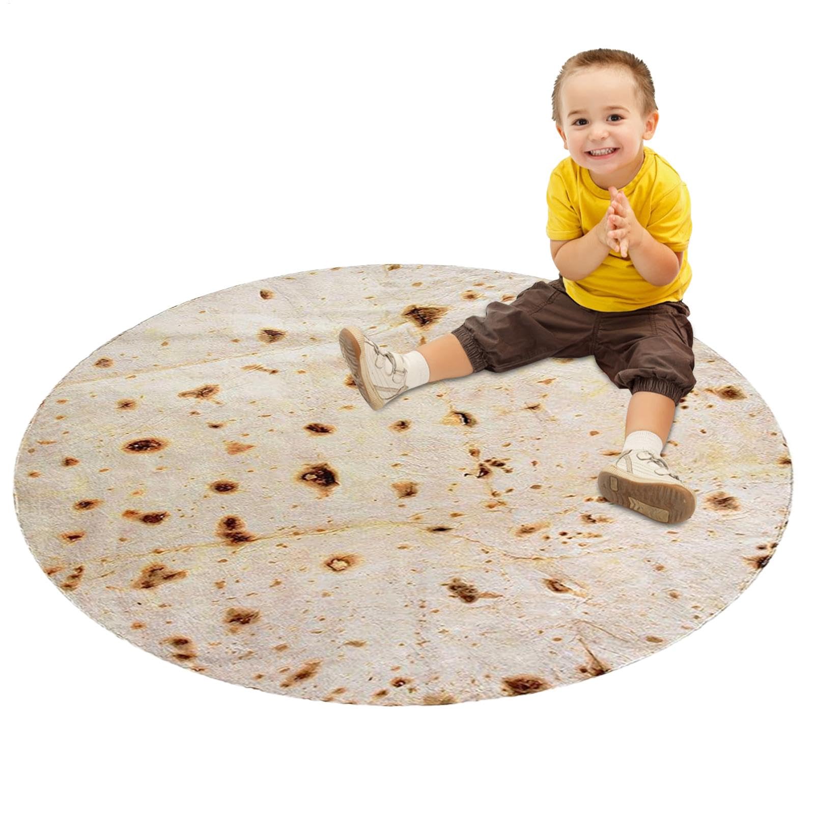Burrito couverture enveloppante en flanelle double face pour la maison