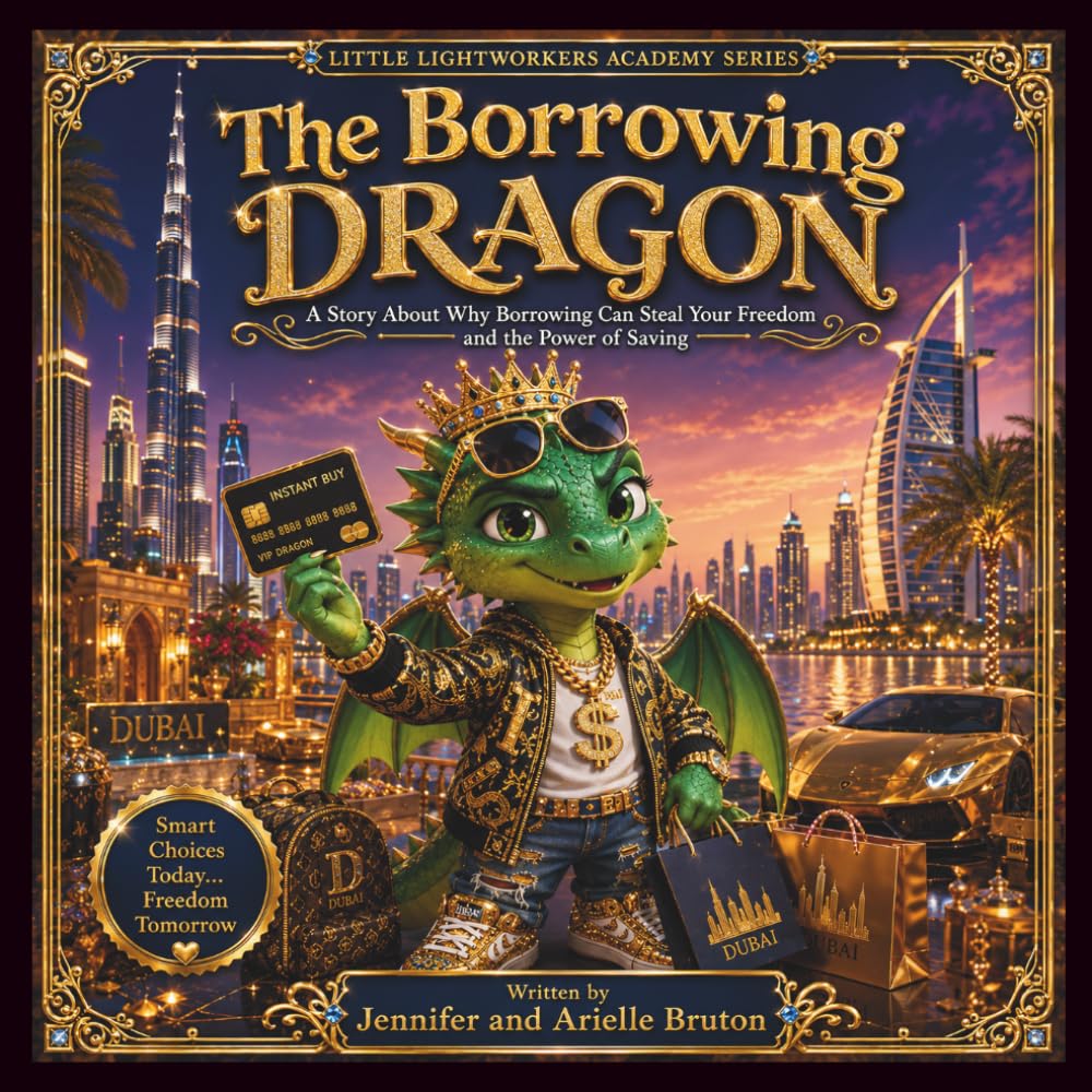 The Borrowing Dragon: A Story About Why Borrowing Can Steal Your Freedom And The Power Of Saving (Little Lightworkers Academy Series)
