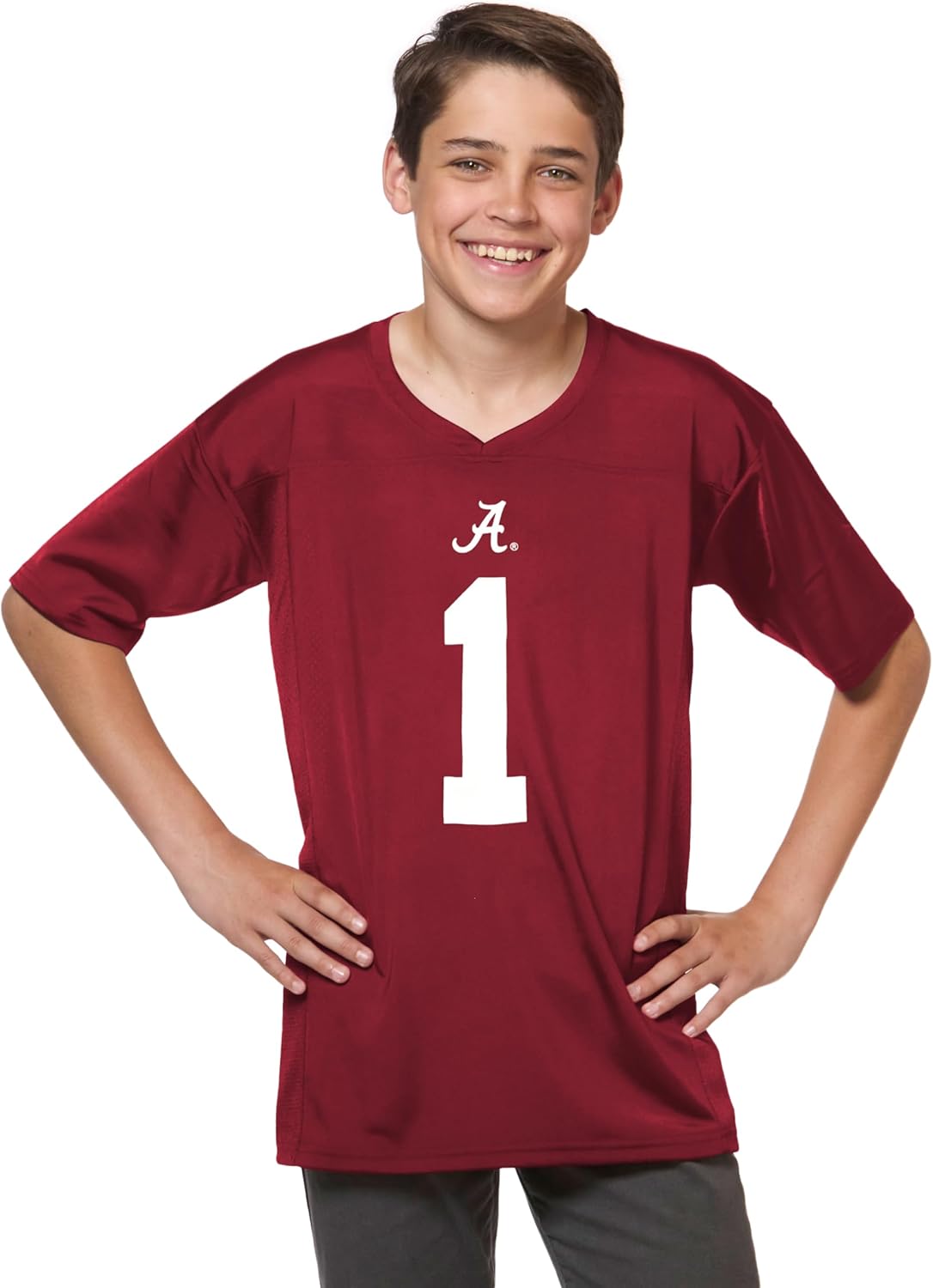 Little King NCAA -Touchdown Pass-Youth Teen Boys Team Football Jersey-Sizes Youth Small-Youth XL
