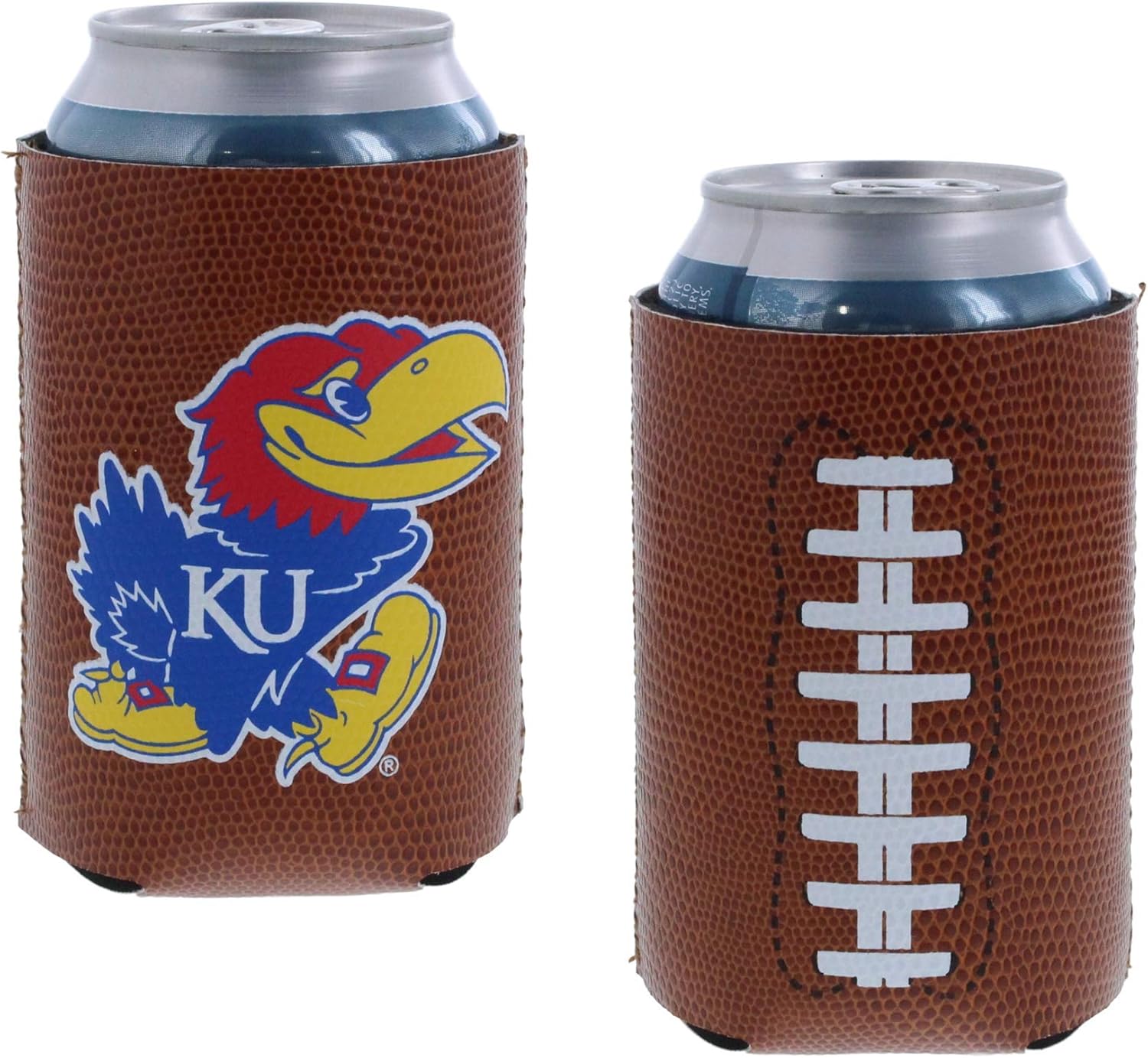College Football Team Logo Pigskin Can Cooler Insulator Sleeve Holder Huggie 2-Pack (Iowa State Cyclones) : Sports & Outdoors
