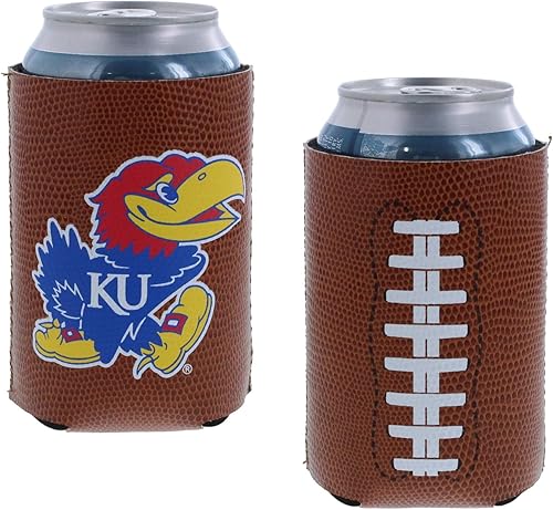 Miniatura 4 de Soporte aislante para latas de piel de cerdo con logotipo de equipo de fútbol universitario, 2 unidades (Alabama) Crimson Tide)