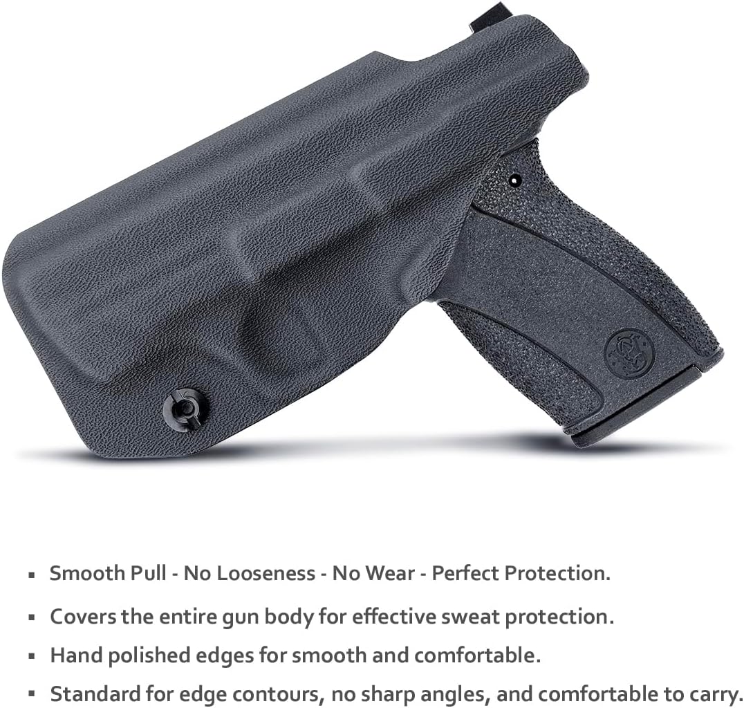 S&W Bodyguard 2.0 Holster IWB Kydex for S&W Bodyguard 2.0 (2.75" Barrel) Pistol Case, Inside Waistband Carry Holster,Right Hand Draw