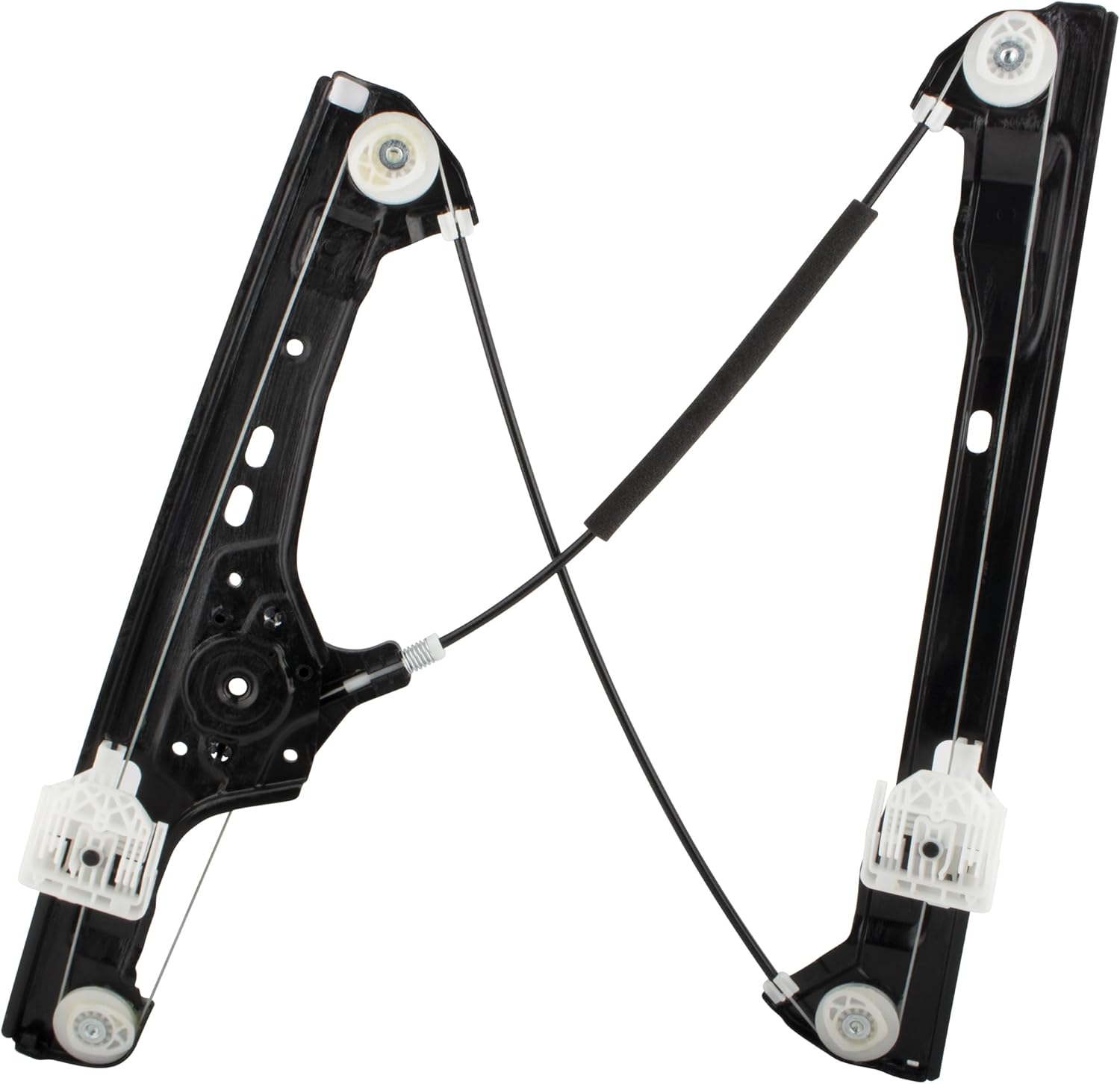 BOXI 749-466 Front Driver Side Power Window Regulator W/O Motor Fit for BMW 325i 325Xi 328i xDrive 328xi 330Xi 335d 335i 335xi M3 / Black 51337140587