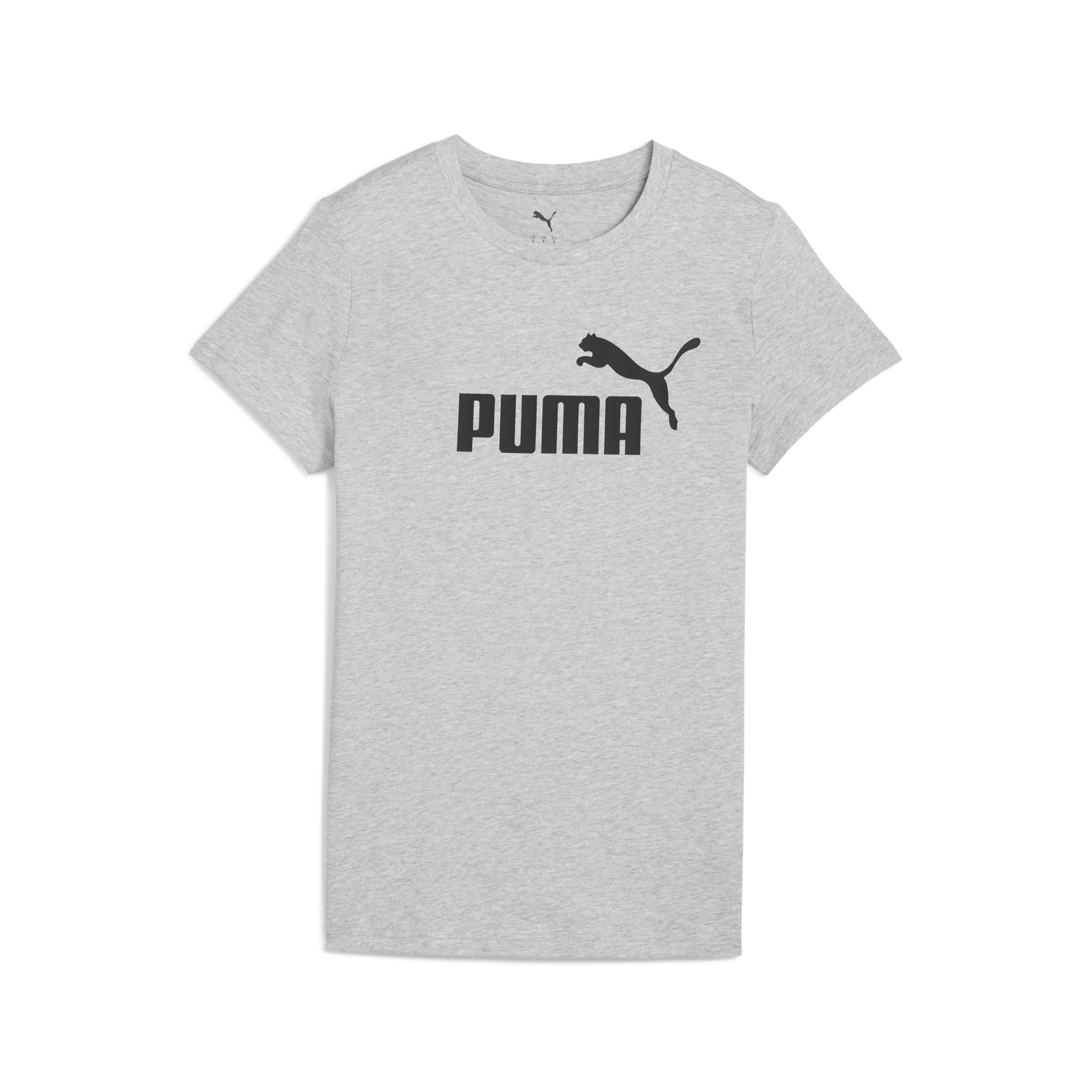 Puma ESS No. 1 Logo Tee Light Gray Heather