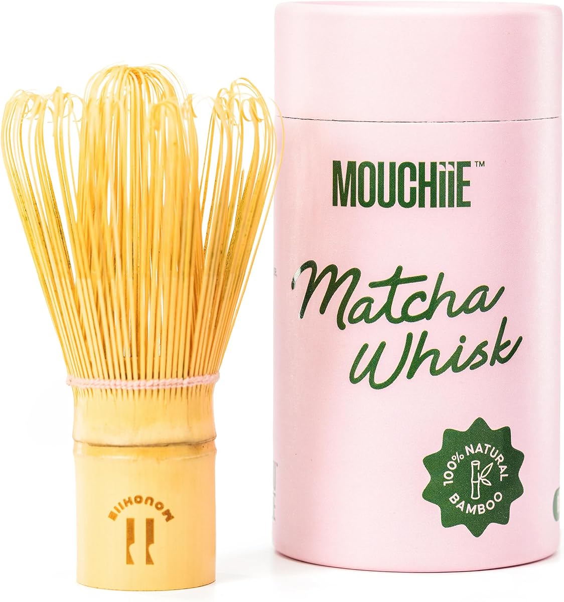 Batidor de bambú Matcha Premium Chasen hecho a mano para ceremonias de té Matcha Lattes y rituales diarios