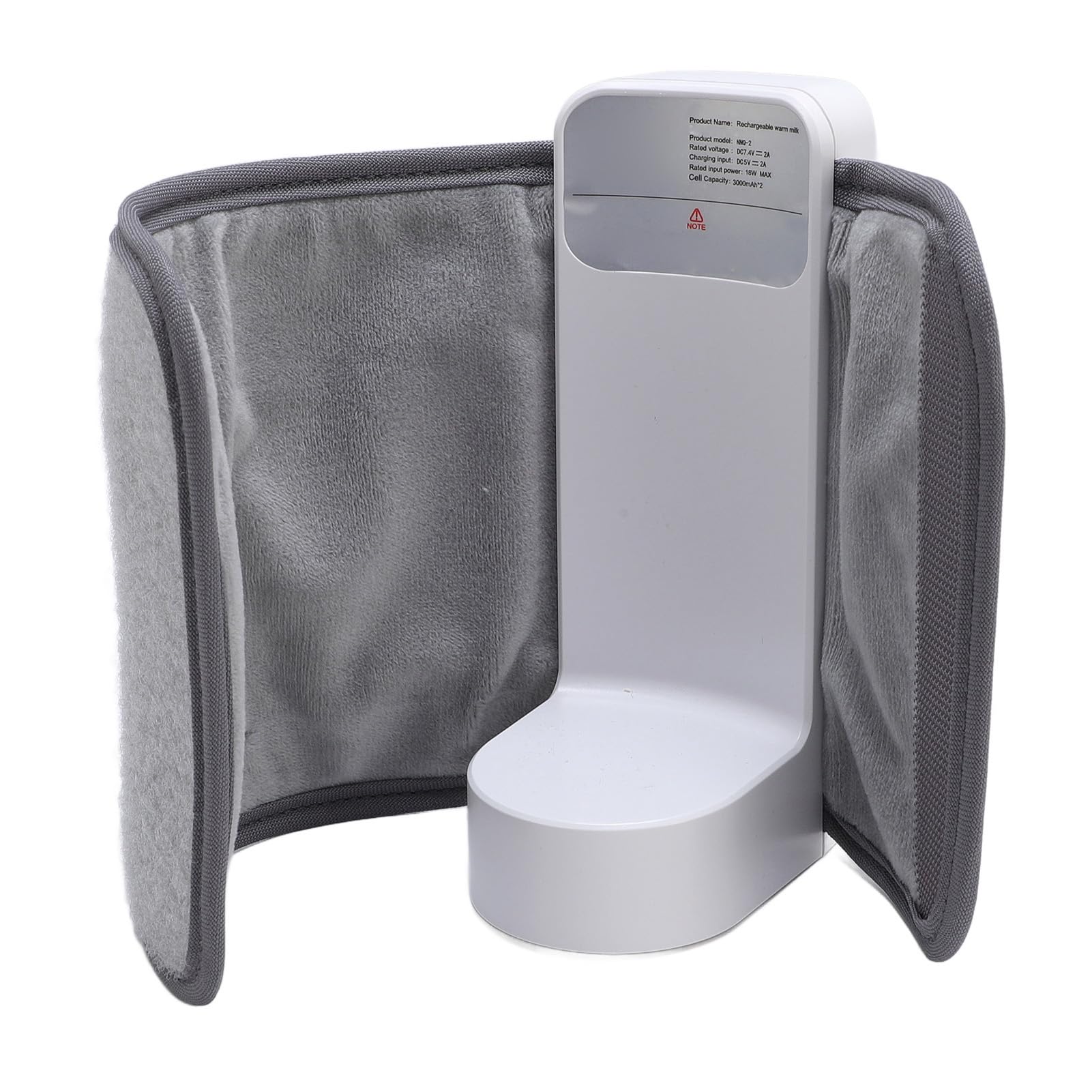 Keenso Scaldabiberon, Custodia Isolata Portatile, Ricaricabile Tramite USB, con 6 Impostazioni di Temperatura per Alimenti per Bambini e Riscaldamento del latte.