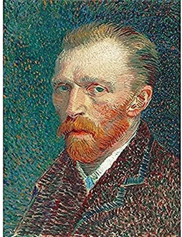 Vincent Van Gogh Self Portrait 1 Art Print Framed Poster Wall Decor 12x16 inch