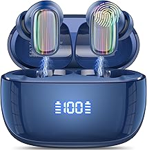 AI Headphones Translator, 3-in-1 Real Time Voice Translator Headphones 164 Languages with App, 6 Translation Modes, 40H Bluetooth 5.4 Translator for Study, Travel, Business, Blue