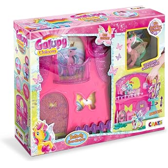 GALUPY UNICORN Mariposa House - Play set with unicorn figure & house with special elevator function & accessories - unicorn toys